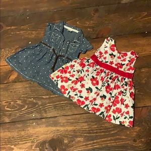 Carters dresses size 6 months